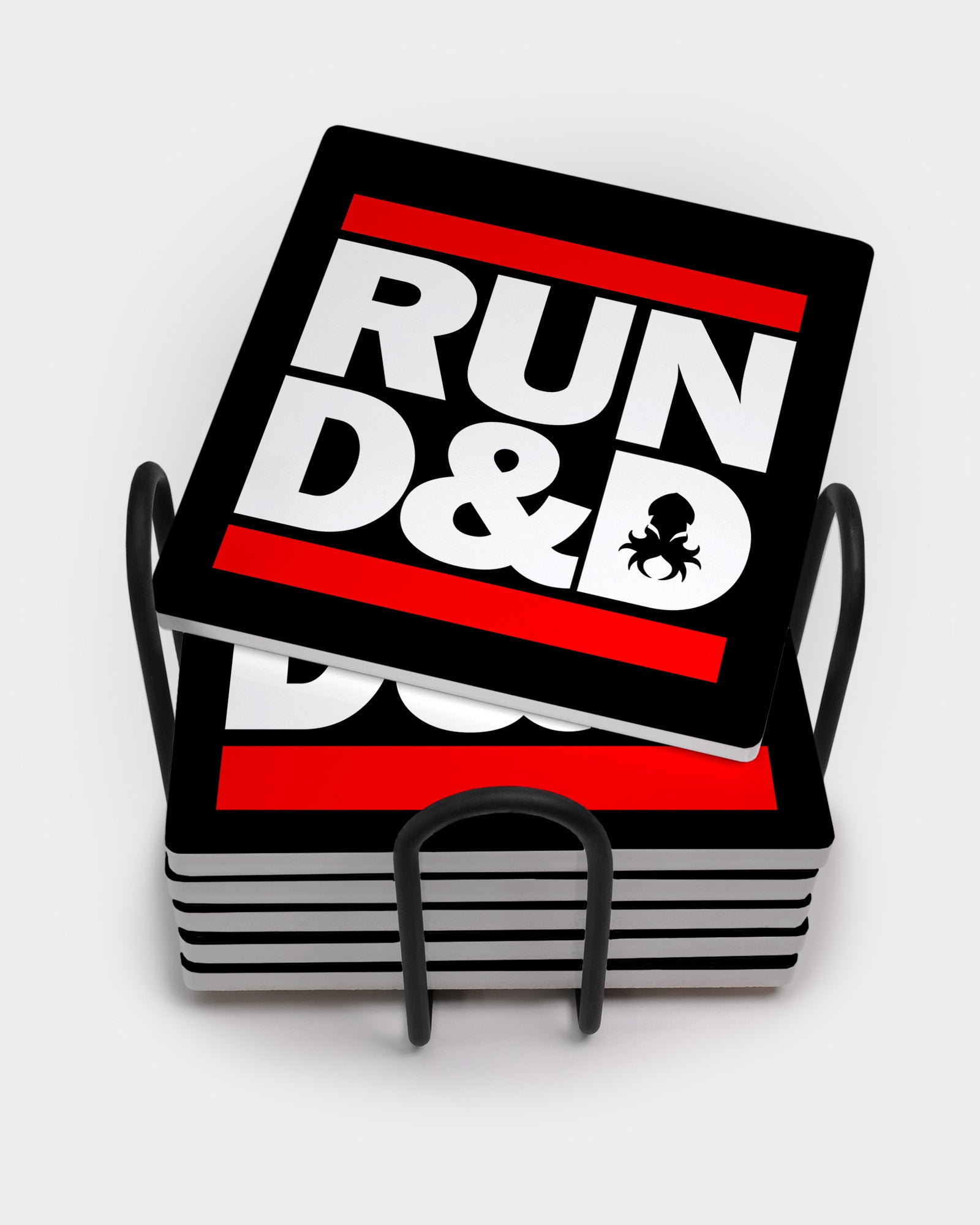 Run D&D Square Coaster Set